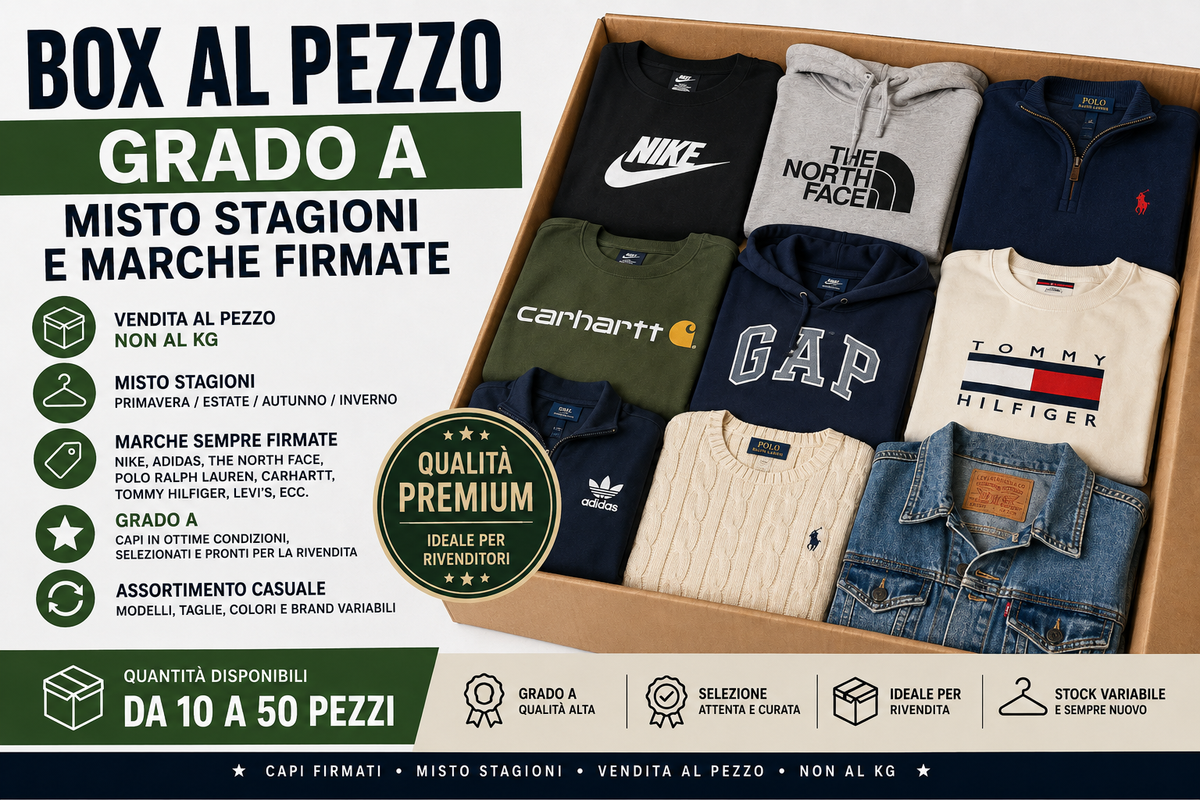 Box al pezzo – Grado A