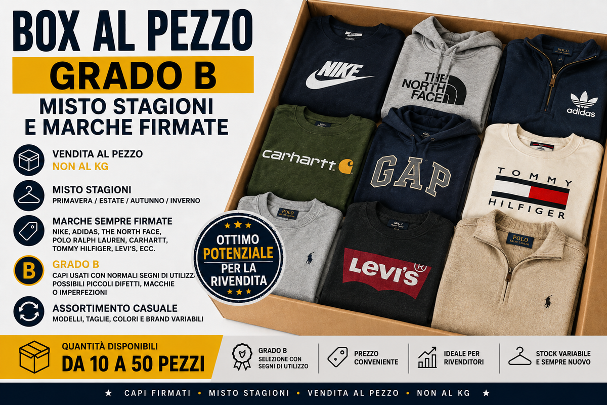 Box al pezzo – Grado B
