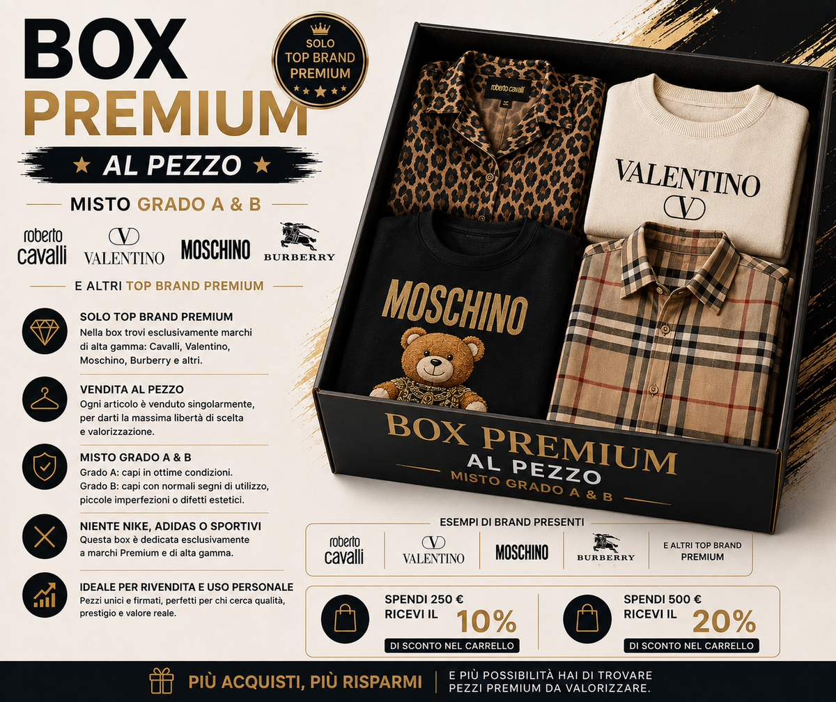 BOX PREMIUM – MISTO GRADO A & B al Pezzo